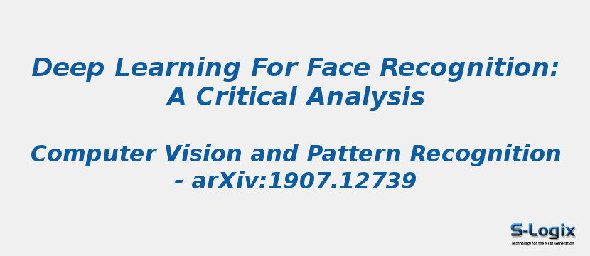 Deep Learning For Face Recognition: A Critical Analysis