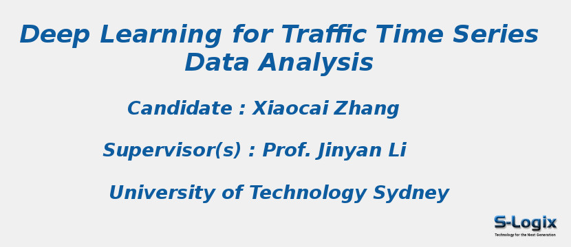 Deep Learning for Traffic Time Series Data Analysis