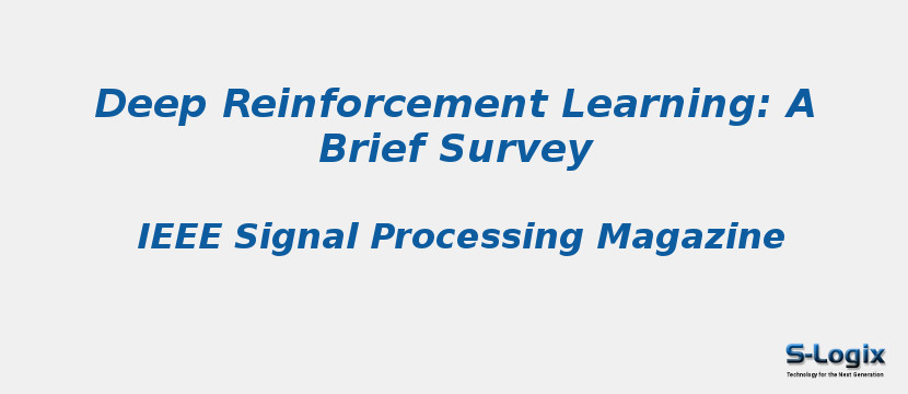 Deep Reinforcement Learning: A Brief Survey