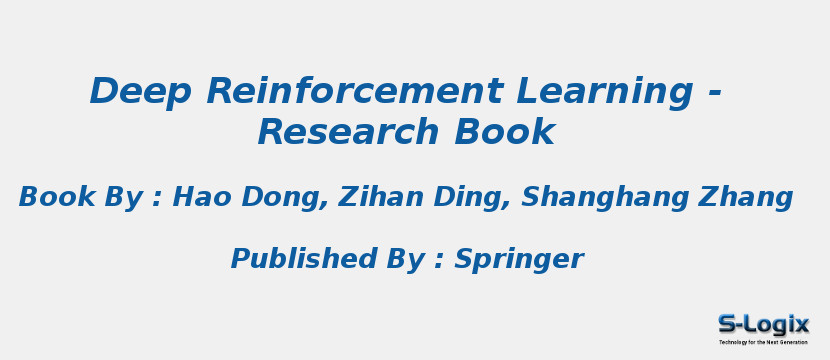 Leading Research Books in Deep Reinforcement Learning | S-Logix