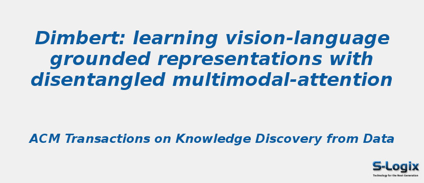 Dimbert: learning vision-language grounded representations with disentangled multimodal-attention