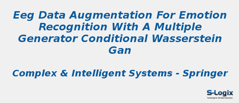 Eeg Data Augmentation For Emotion Recognition With A Multiple Generator Conditional Wasserstein Gan