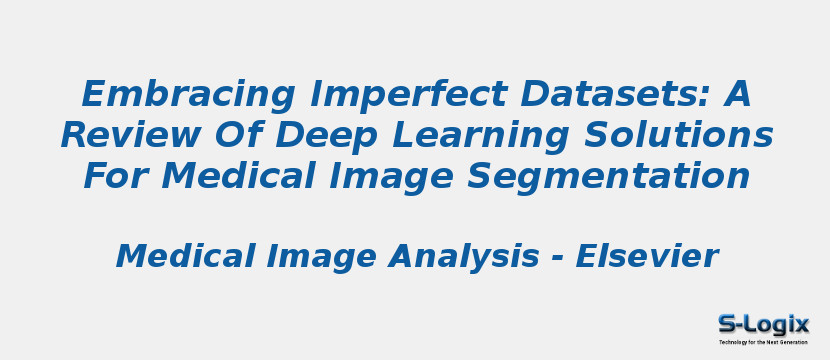 Embracing Imperfect Datasets: A Review Of Deep Learning Solutions For Medical Image Segmentation