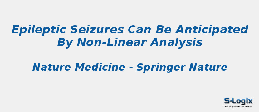 Epileptic Seizures Can Be Anticipated By Non-Linear Analysis