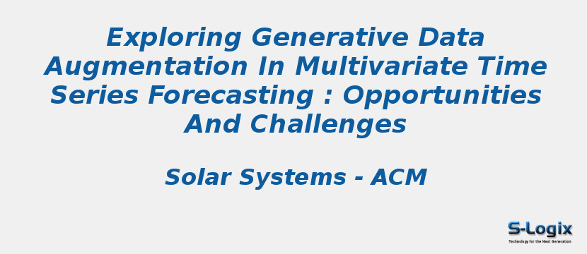 Exploring Generative Data Augmentation In Multivariate Time Series Forecasting : Opportunities And Challenges