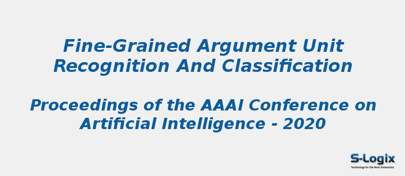 Fine-Grained Argument Unit Recognition And Classification