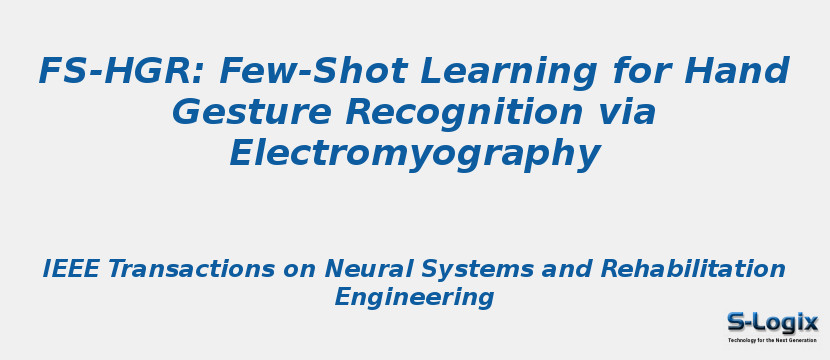 FS-HGR: Few-Shot Learning for Hand Gesture Recognition via Electromyography