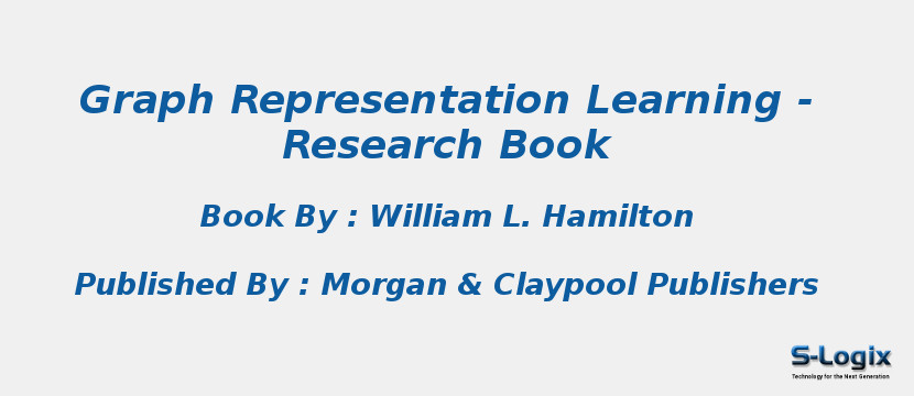 graph representation learning book pdf