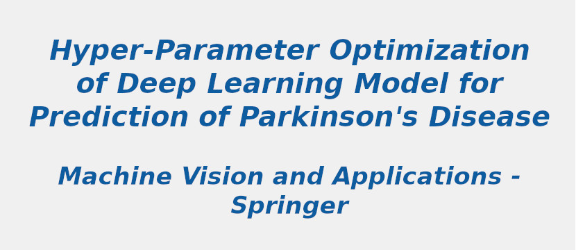 Hottest Research Topic in Hyper-parameter optimization of deep learning ...
