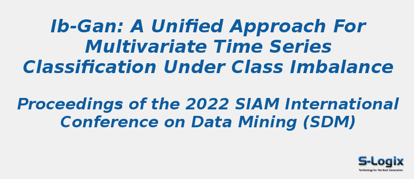 Ib-Gan: A Unified Approach For Multivariate Time Series Classification Under Class Imbalance