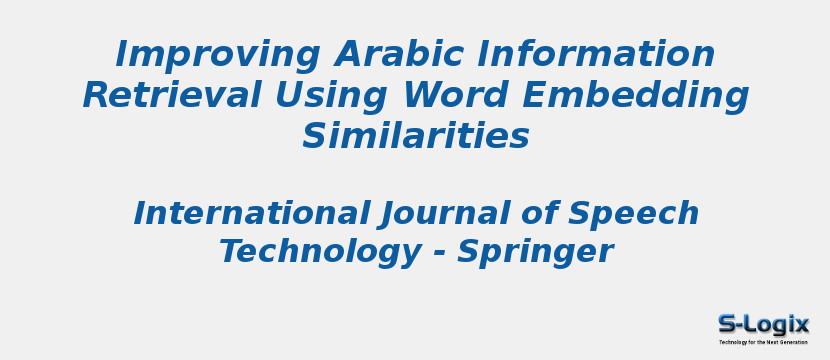 Improving Arabic Information Retrieval Using Word Embedding Similarities
