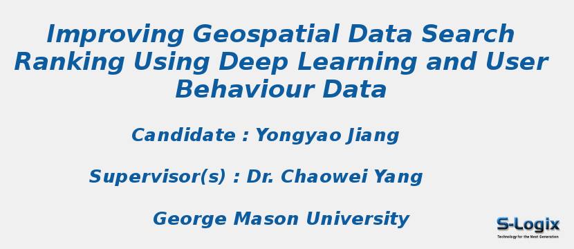 Improving Geospatial Data Search Ranking Using Deep Learning and User Behaviour Data