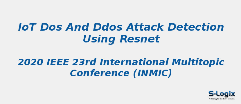 Iot Dos And Ddos Attack Detection Using Resnet