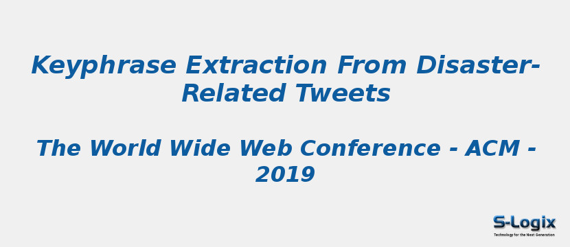 Keyphrase Extraction From Disaster-Related Tweets