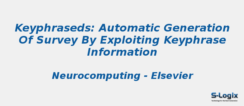 Keyphraseds: Automatic Generation Of Survey By Exploiting Keyphrase Information