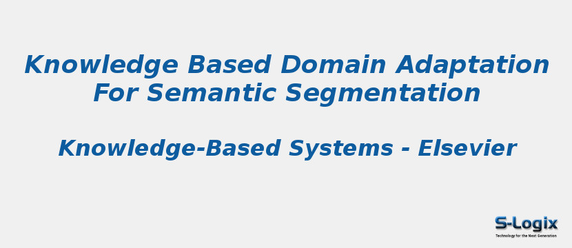 Knowledge Based Domain Adaptation For Semantic Segmentation