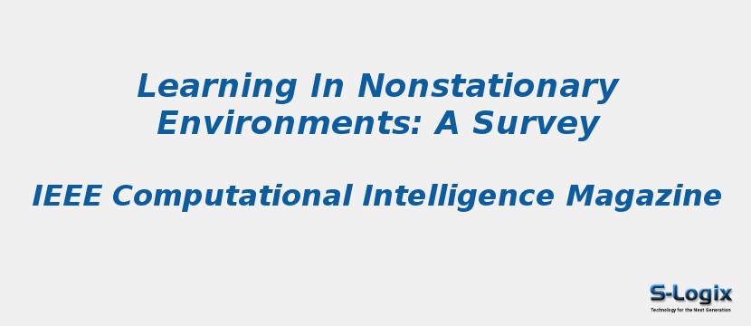 Learning In Nonstationary Environments: A Survey