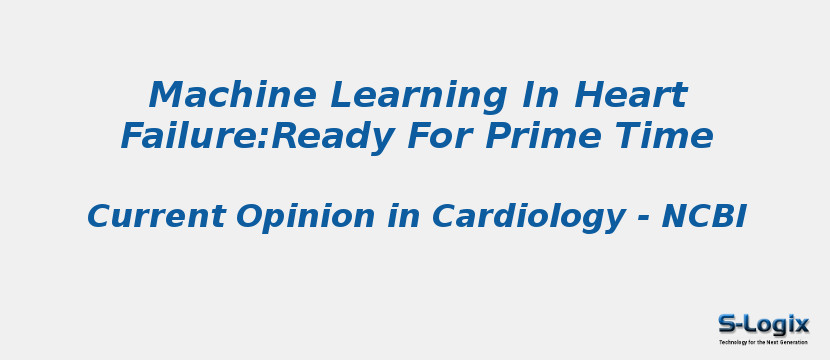 Machine Learning In Heart Failure:Ready For Prime Time