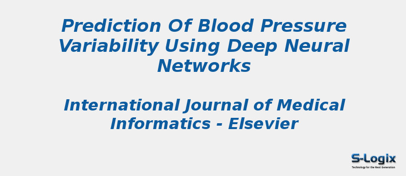 Prediction Of Blood Pressure Variability Using Deep Neural Networks