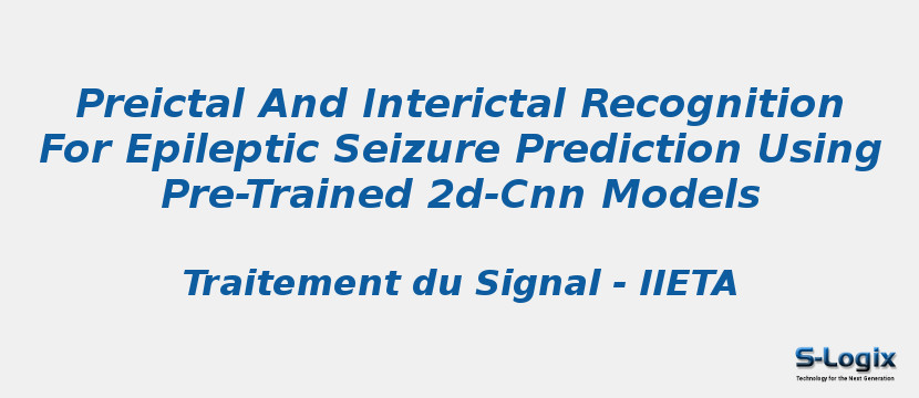 Preictal And Interictal Recognition For Epileptic Seizure Prediction Using Pre-Trained 2d-Cnn Models