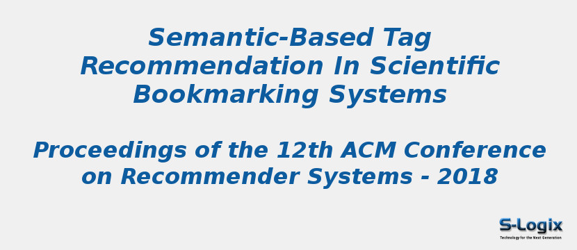 Semantic-Based Tag Recommendation In Scientific Bookmarking Systems