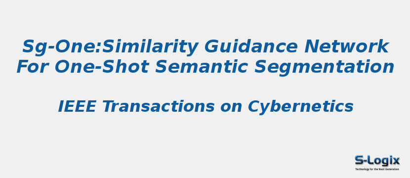 Sg-One:Similarity Guidance Network For One-Shot Semantic Segmentation