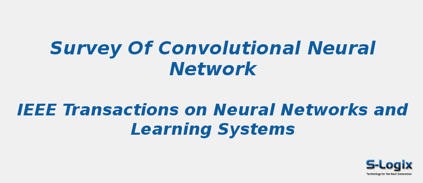 Survey Of Convolutional Neural Network