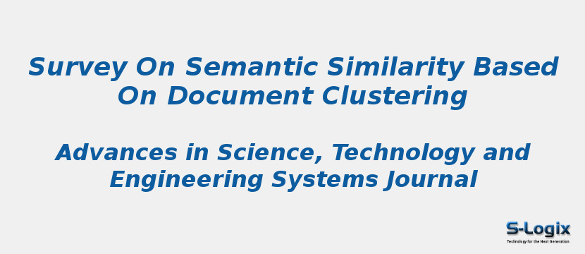 Survey On Semantic Similarity Based On Document Clustering