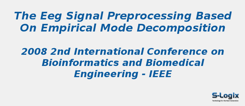 The Eeg Signal Preprocessing Based On Empirical Mode Decomposition