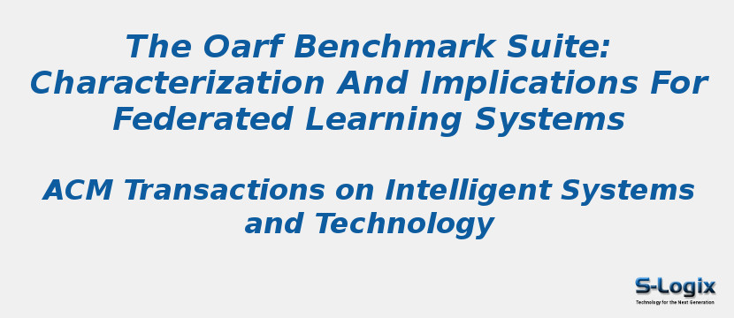 The Oarf Benchmark Suite: Characterization And Implications For Federated Learning Systems