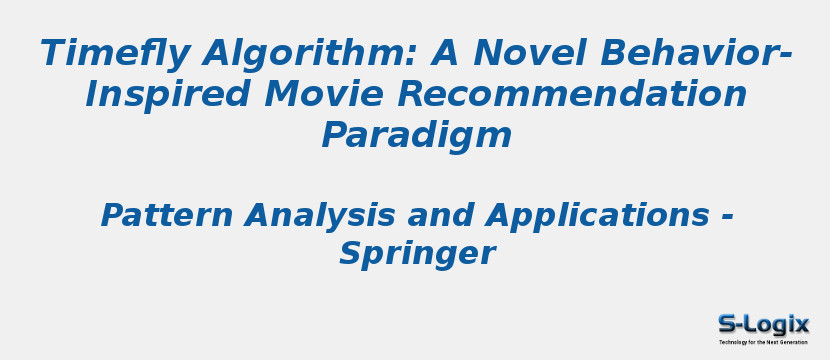 Timefly Algorithm: A Novel Behavior-Inspired Movie Recommendation Paradigm
