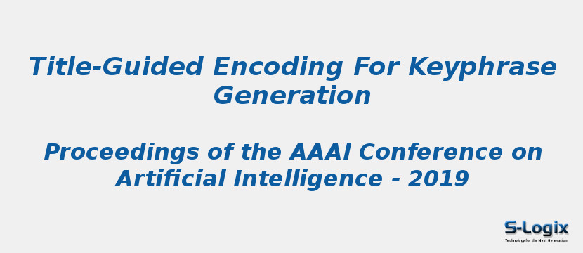 Title-Guided Encoding For Keyphrase Generation