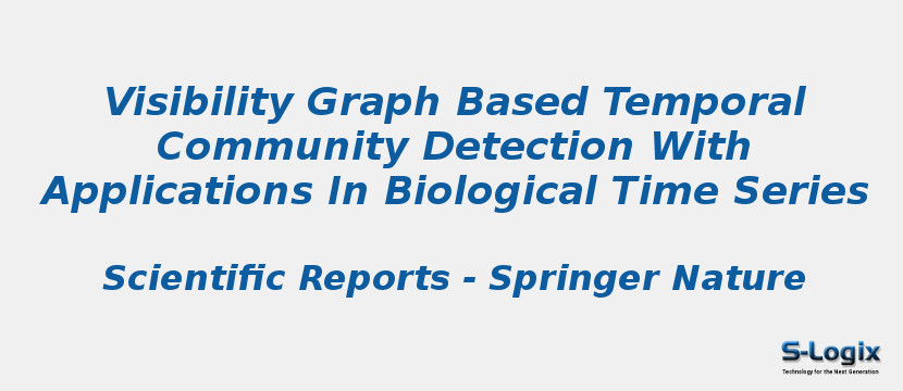 Visibility Graph Based Temporal Community Detection With Applications In Biological Time Series