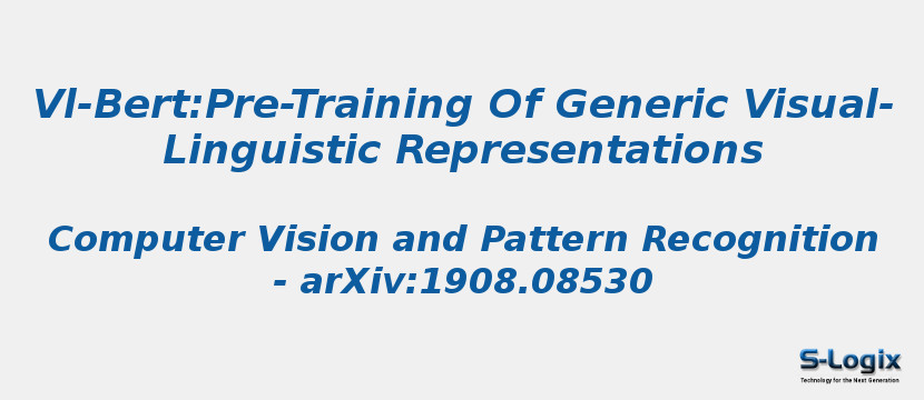 Vl-Bert:Pre-Training Of Generic Visual-Linguistic Representations