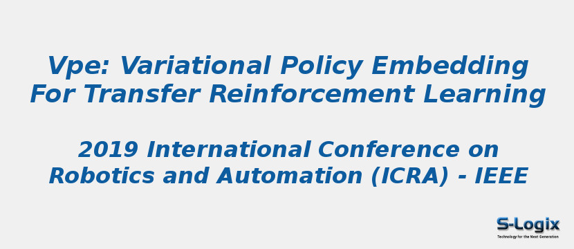 Vpe: Variational Policy Embedding For Transfer Reinforcement Learning