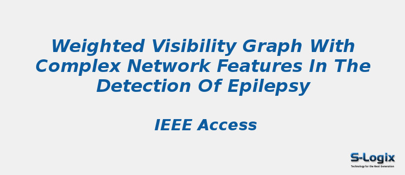 Weighted Visibility Graph With Complex Network Features In The Detection Of Epilepsy