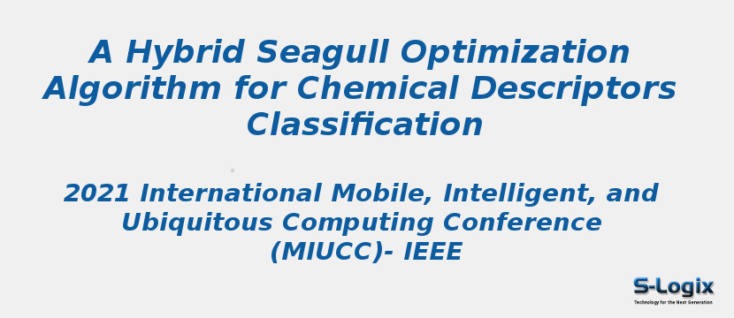 Hybrid seagull optimization algorithm for chemical descriptors | S-Logix