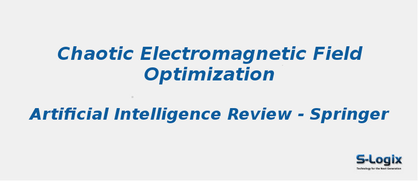 Chaotic electromagnetic field optimization
