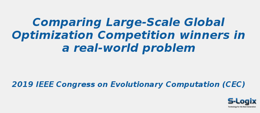 Comparing Large-Scale Global OptimizationCompetition winners in a real-world problem