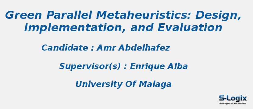 Green Parallel Metaheuristics: Design, Implementation, and Evaluation