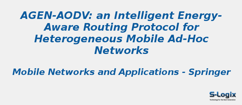 AGEN-AODV: an Intelligent Energy-Aware Routing Protocol for Heterogeneous Mobile Ad-Hoc Networks