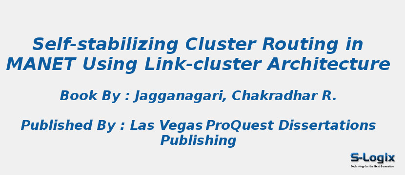 Self-stabilizing Cluster Routing in MANET Using Link-cluster Architecture