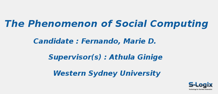 The Phenomenon of Social Computing