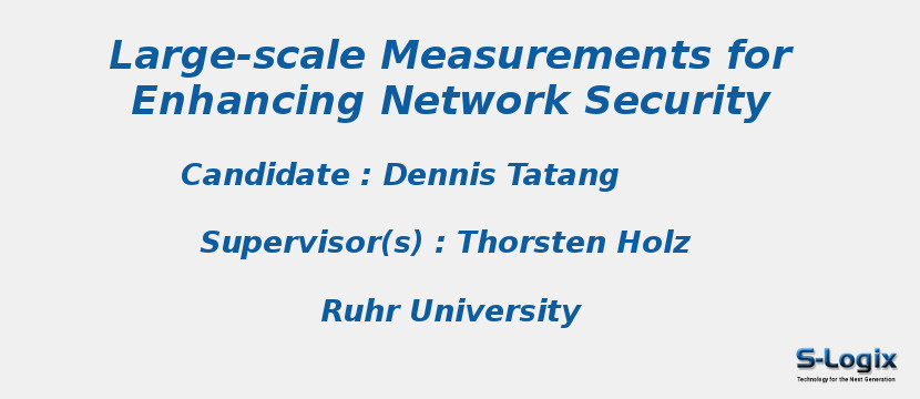 Large-scale Measurements for Enhancing Network Security