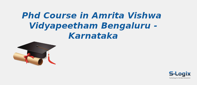 Amrita Vishwa Vidyapeetham Bengaluru - Karnataka
