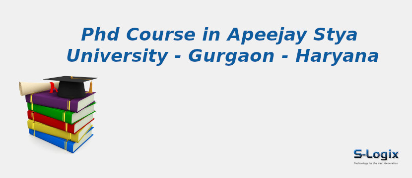 Apeejay Stya University - Gurgaon - Haryana