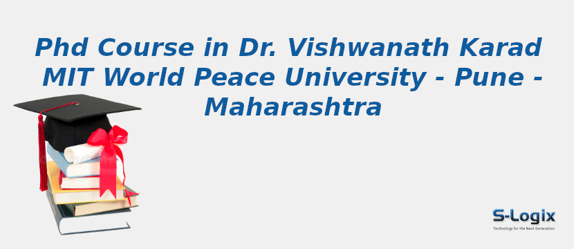 Dr. Vishwanath Karad MIT World Peace University - Pune - Maharashtra