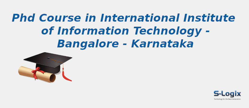 International Institute of Information Technology - Bangalore - Karnataka