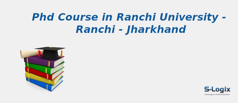 phd in ranchi university
