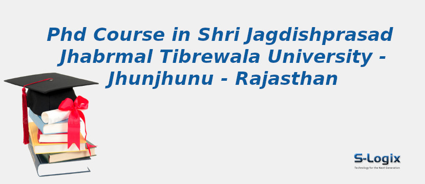 Shri Jagdishprasad Jhabrmal Tibrewala University - Jhunjhunu - Rajasthan